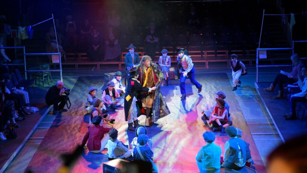 Ware Drill Hall theatre central stage